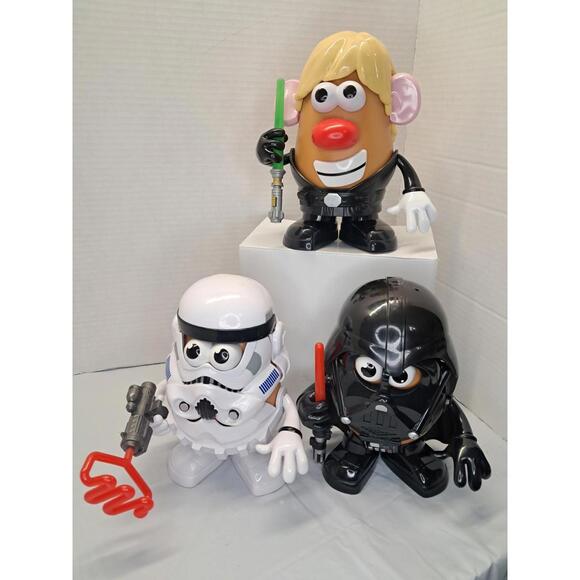 Star Wars Mr Potato Head Set Of Three A2 - Picture 1 of 4